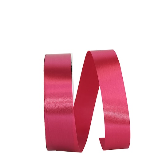 JAM Paper 3/8" x 100yd. Single Face Satin Allure Ribbon